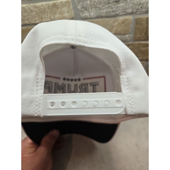 Donald Trump - JD Vance Cali-Fame Hat 2024 WHITE 45-47 MAGA Cap Authentic New - Picture 11 of 16